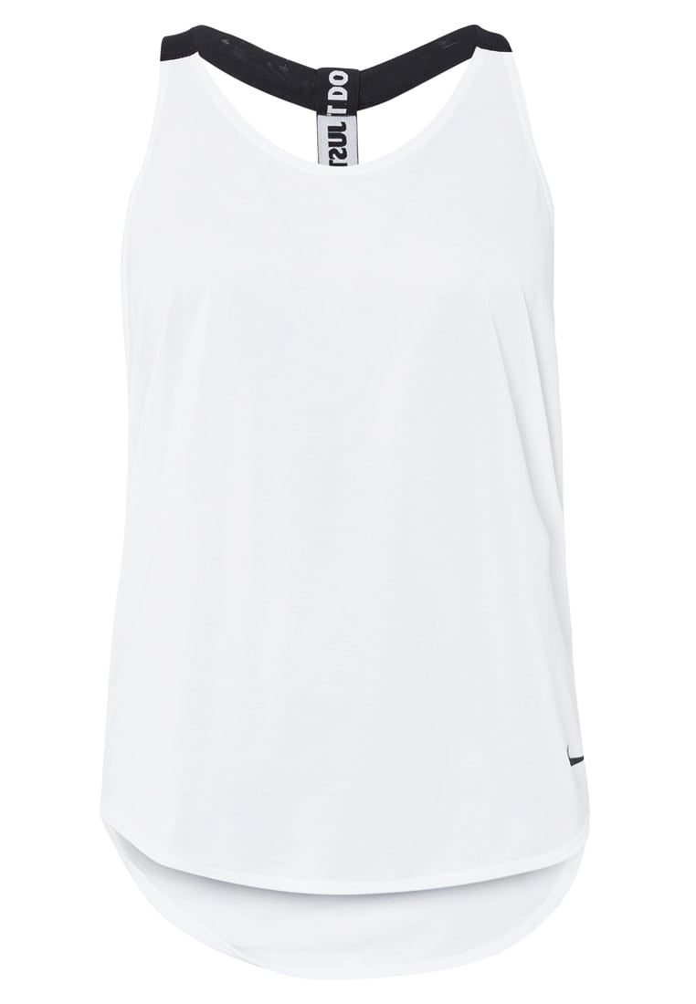 Bluzka Top Fitness Nike biała