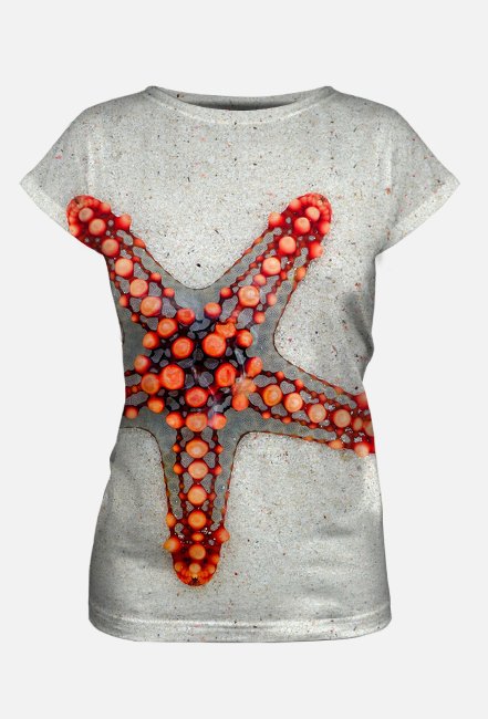 Koszulka damska z nadrukiem Full Print StarFish