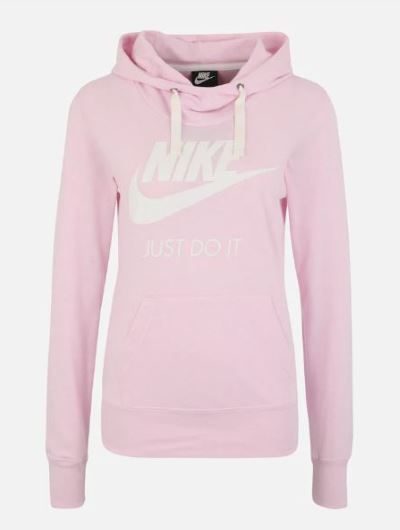 Nike bluza damska z kapturem różowa